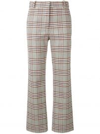 Derek Lam 10 Crosby plaid trousers plaid trousers at Farfetch